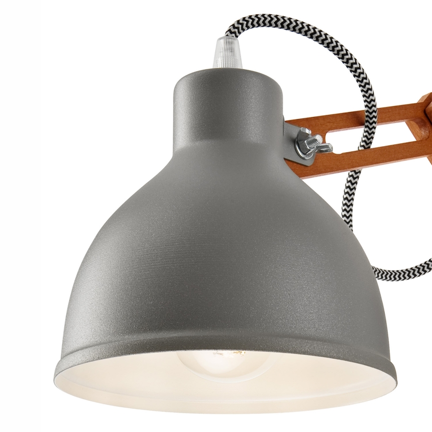 Wandleuchte MARCELLO 1xE27/60W/230V Buche