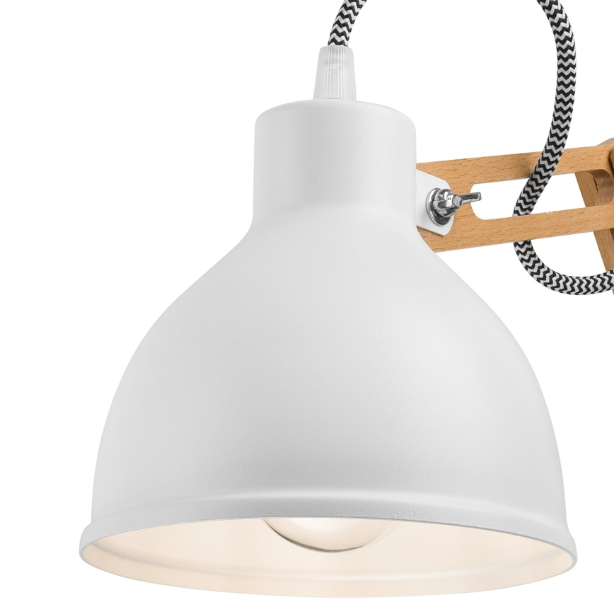 Wandleuchte MARCELLO 1xE27/60W/230V Buche