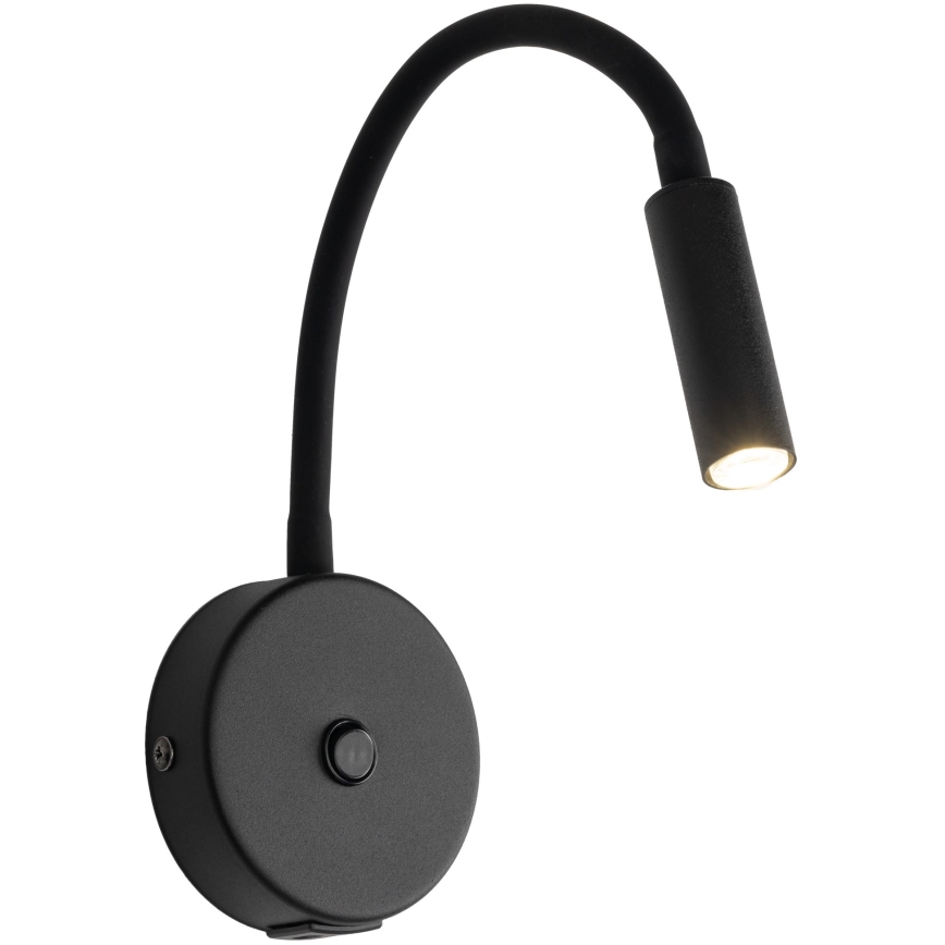 Wandleuchte mit USB-Anschluss LAGOS 1xG9/3W/5V 4000K schwarz