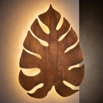 Wandleuchte MONSTERA 3xG9/8W/230V braun