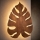 Wandleuchte MONSTERA 3xG9/8W/230V braun