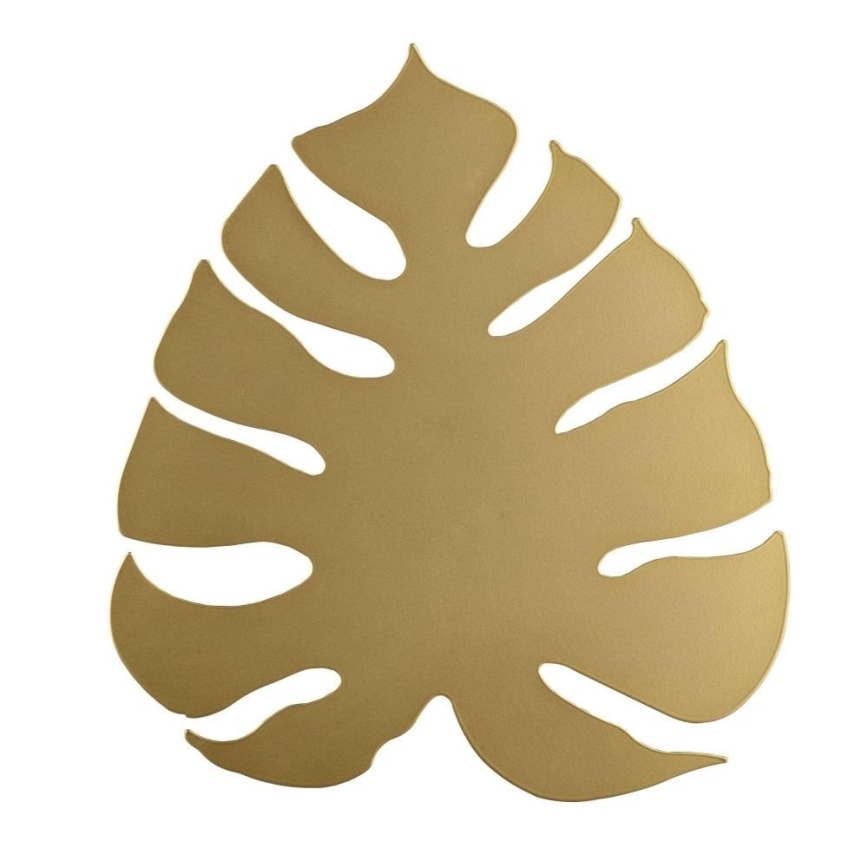 Wandleuchte MONSTERA 3xG9/8W/230V goldfarben