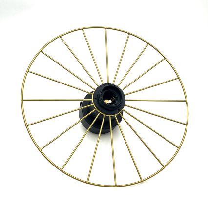 Wandleuchte MONTANA 1xE27/15W/230V d 30 cm golden