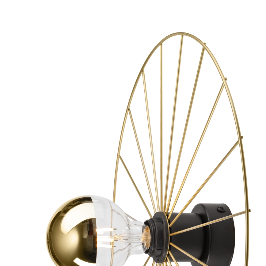 Wandleuchte MONTANA 1xE27/15W/230V d 45 cm golden