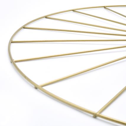 Wandleuchte MONTANA 1xE27/15W/230V d 45 cm golden