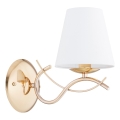 Wandleuchte MONZA 1xE14/10W/230V golden