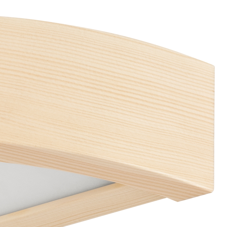 Wandleuchte NATURAL 1xE27/60W/230V Kiefer/beige