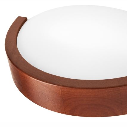 Wandleuchte NATURAL SLIM 1xE27/60W/230V Kiefer/braun