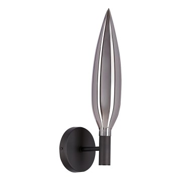 Wandleuchte NORDIC 1xG9/5W/230V schwarz/rauchgrau