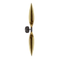 Wandleuchte NORDIC 2xG9/5W/230V schwarz/gold
