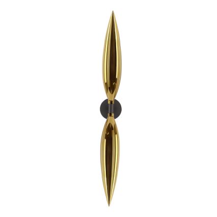 Wandleuchte NORDIC 2xG9/5W/230V schwarz/gold