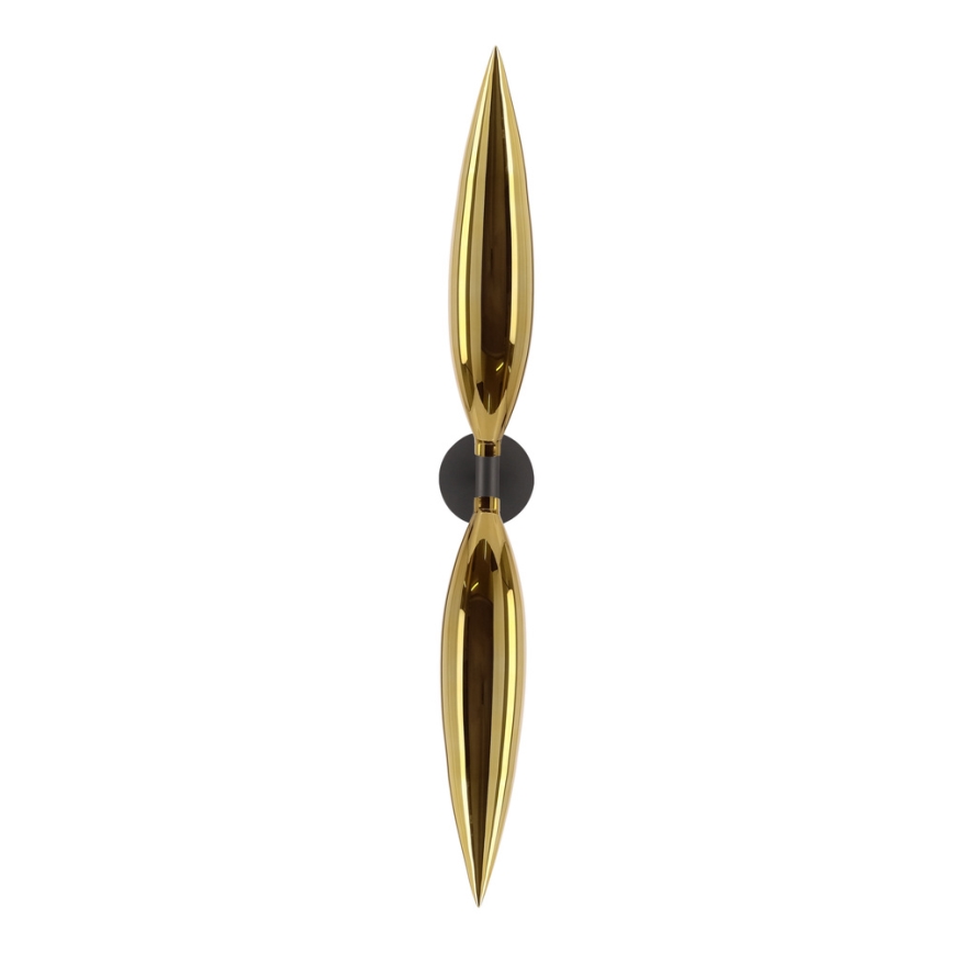 Wandleuchte NORDIC 2xG9/5W/230V schwarz/gold