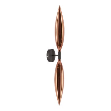 Wandleuchte NORDIC 2xG9/5W/230V schwarz/kupfer