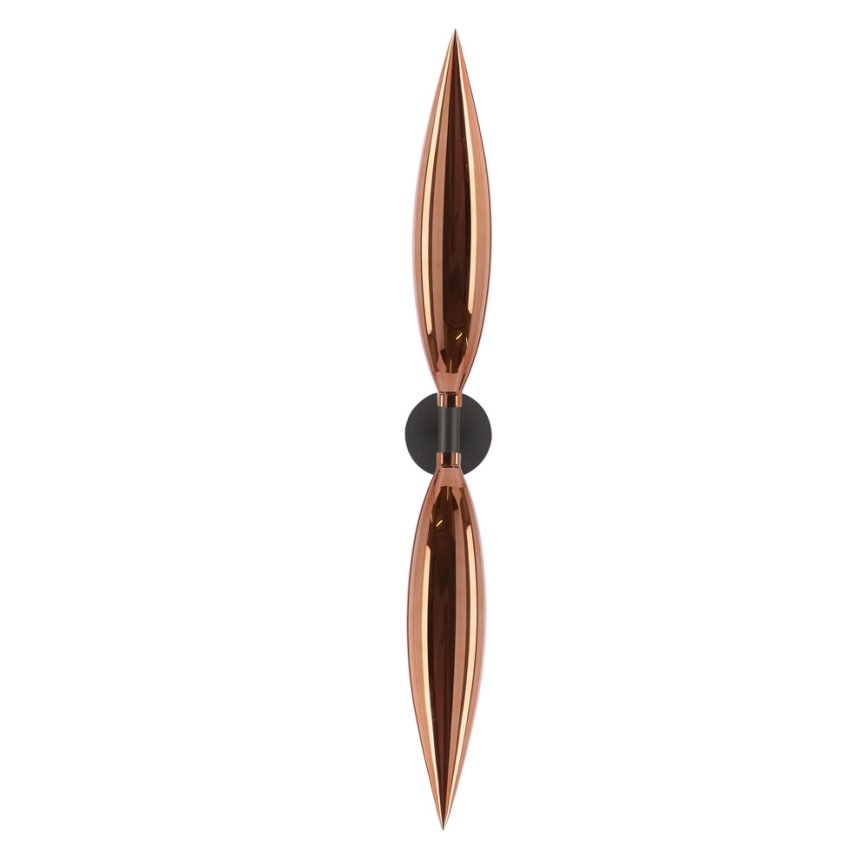 Wandleuchte NORDIC 2xG9/5W/230V schwarz/kupfer