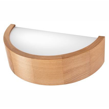 Wandleuchte OAK 1xE27/60W/230V Eiche