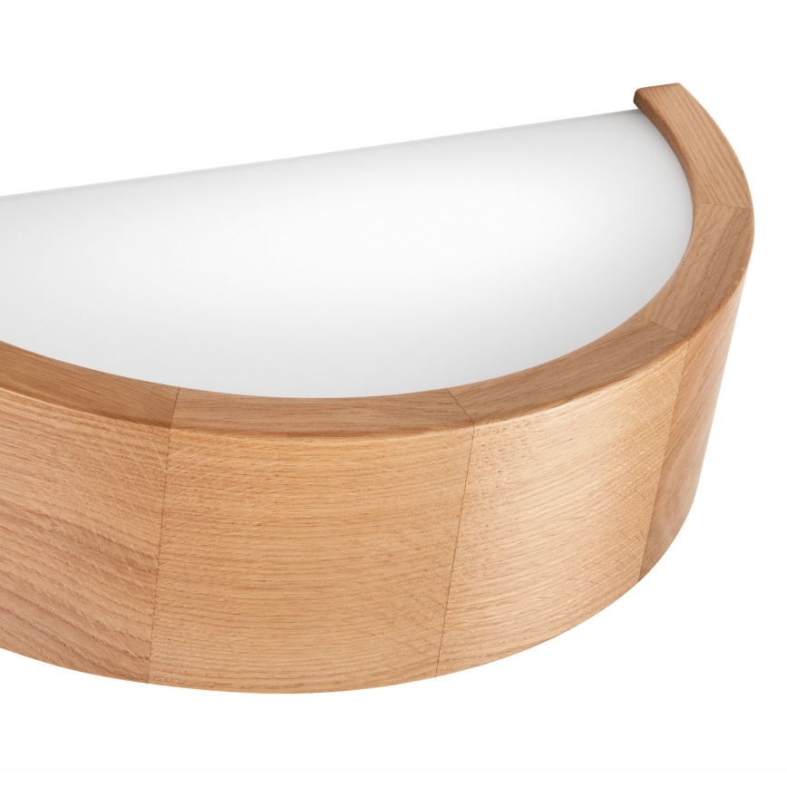 Wandleuchte OAK 1xE27/60W/230V Eiche