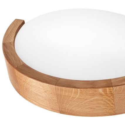 Wandleuchte OAK SLIM 1xE27/60W/230V Eiche