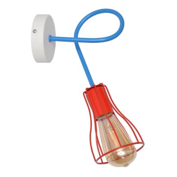 Wandleuchte OXFORD 1xE27/15W/230V rot