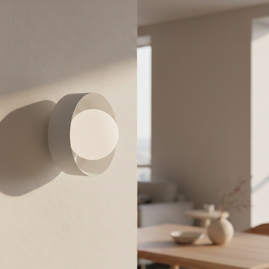 Wandleuchte OZZY 1xG9/8W/230V weiß