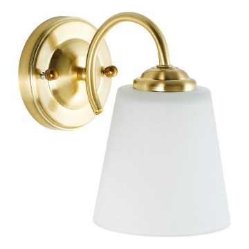 Wandleuchte PAFOS 1xE27/15W/230V goldfarben