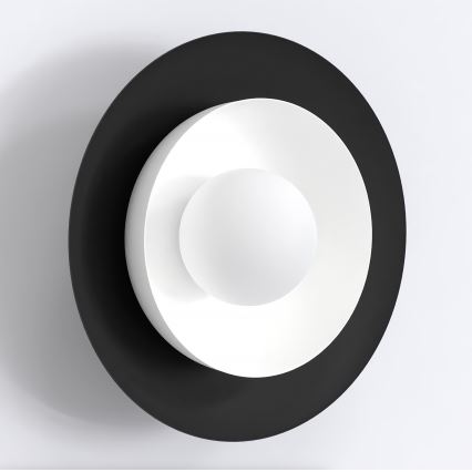 Wandleuchte POPPI 1xG9/8W/230V schwarz/weiß