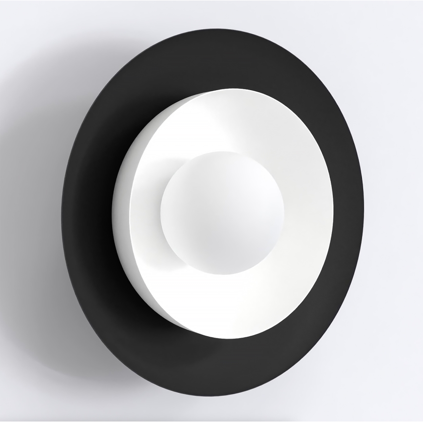 Wandleuchte POPPI 1xG9/8W/230V schwarz/weiß