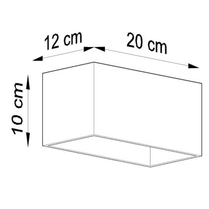 Wandleuchte QUAD MAXI 2xG9/40W/230V