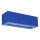 Wandleuchte RIGATA 1xE27/15W/230V Keramik/blau