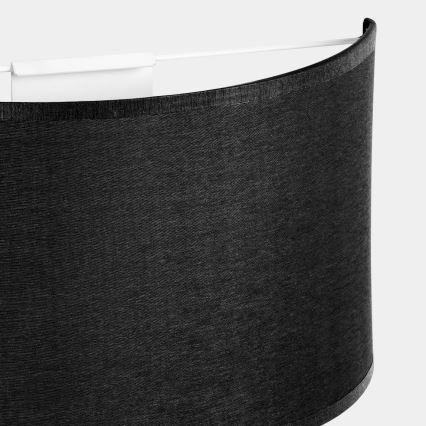 Wandleuchte RONDO 1xE27/15W/230V schwarz