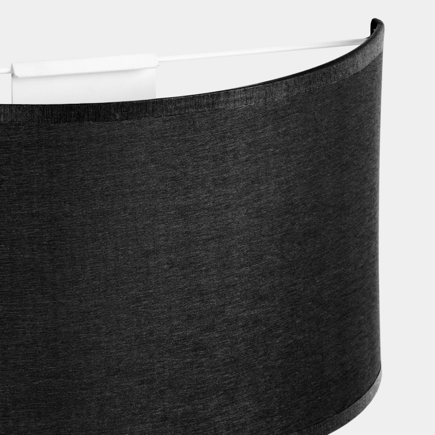 Wandleuchte RONDO 1xE27/15W/230V schwarz
