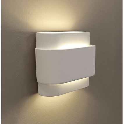 Wandleuchte SANDRA 2xG9/80W/230V, weiß