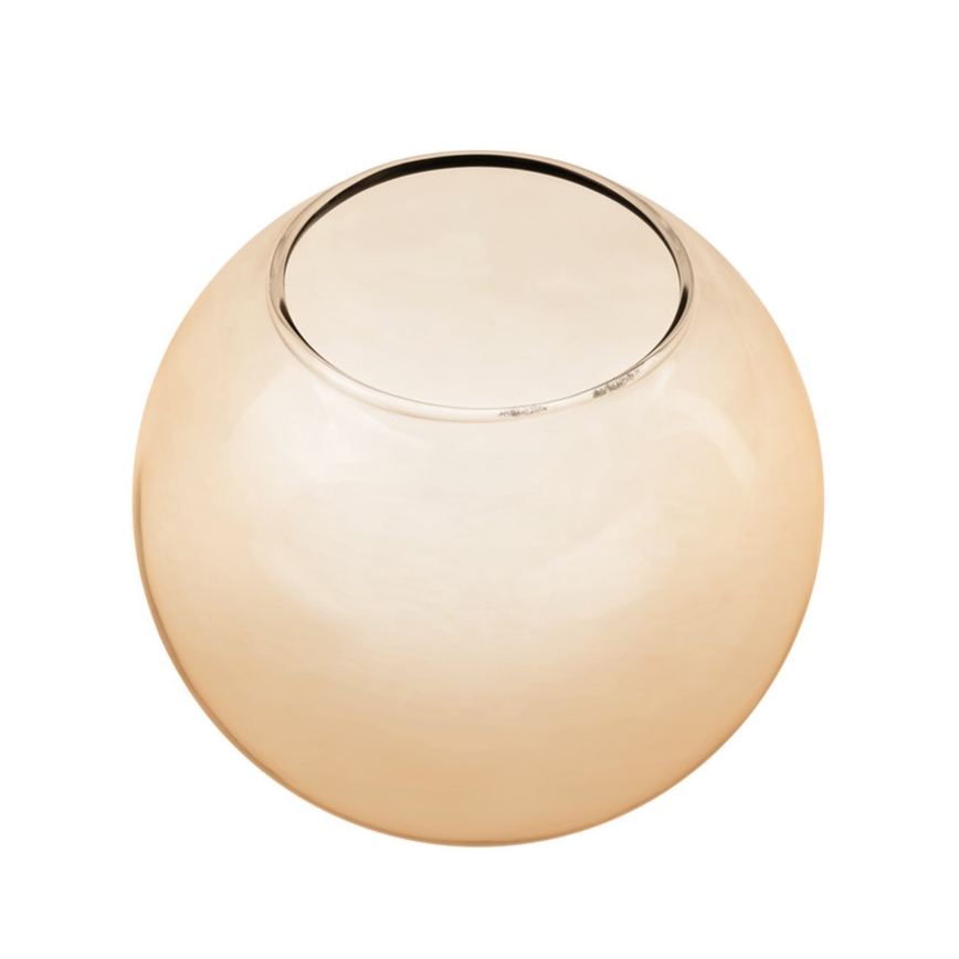 Wandleuchte SFERIO 1xE14/5W/230V Messing/rauchiges Beige