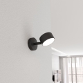 Wandleuchte SORA 1xGX53/12W/230V schwarz