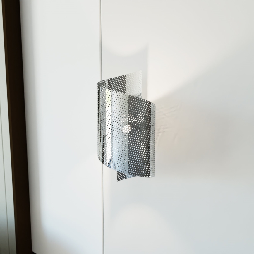 Wandleuchte SPIRAL 1xG9/8W/230V matt Chrom