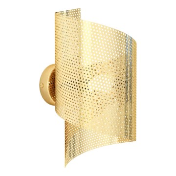 Wandleuchte SPIRAL 1xG9/8W/230V golden