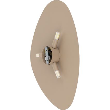 Wandleuchte STONE 3xG9/8W/230V 37x49 cm beige