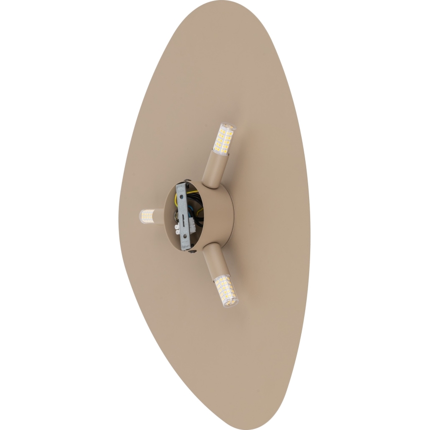 Wandleuchte STONE 3xG9/8W/230V 37x49 cm beige