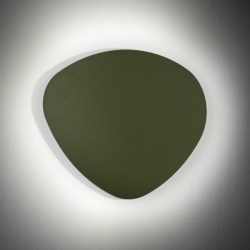Wandleuchte STONE 3xG9/8W/230V 37x49 cm grün
