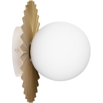 Wandleuchte SUNPLISS 1xG9/10W/230V Ø 20 cm gold/creme