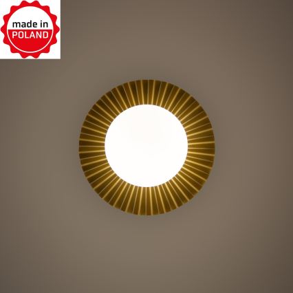 Wandleuchte SUNPLISS 1xG9/10W/230V Ø 20 cm gold/creme