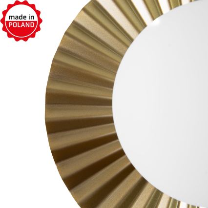 Wandleuchte SUNPLISS 1xG9/10W/230V Ø 20 cm gold/creme