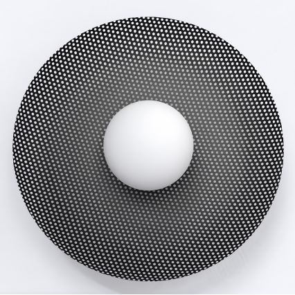 Wandleuchte VIBEZ 1xG9/8W/230V schwarz