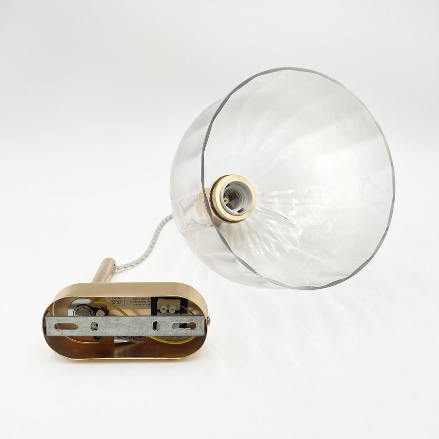Wandleuchte VIVE 1xE27/15W/230V goldfarben