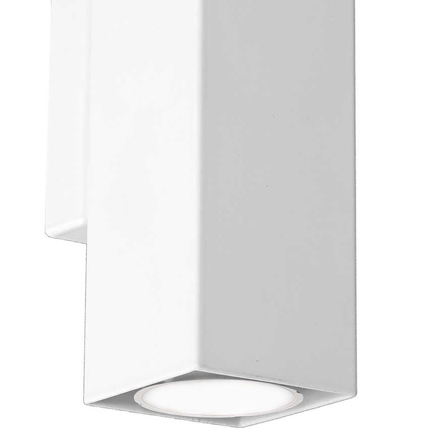 Wandleuchte WALL 2xGU10/8W/230V weiß