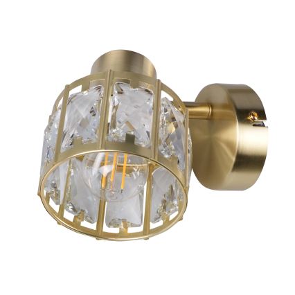 Wandleuchte ZAHARA 1xE27/10W/230V, goldfarben