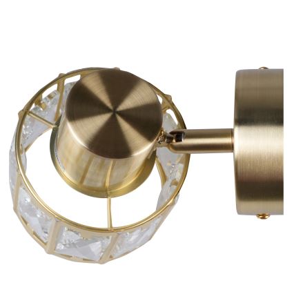 Wandleuchte ZAHARA 1xE27/10W/230V, goldfarben