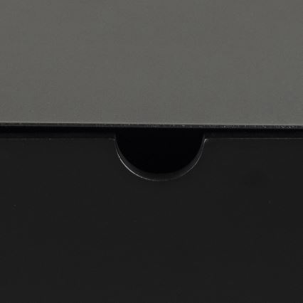 Wandmontierbarer Nachttisch BEKIM, schwarz