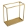 Wandregal 35x35 cm in Gold