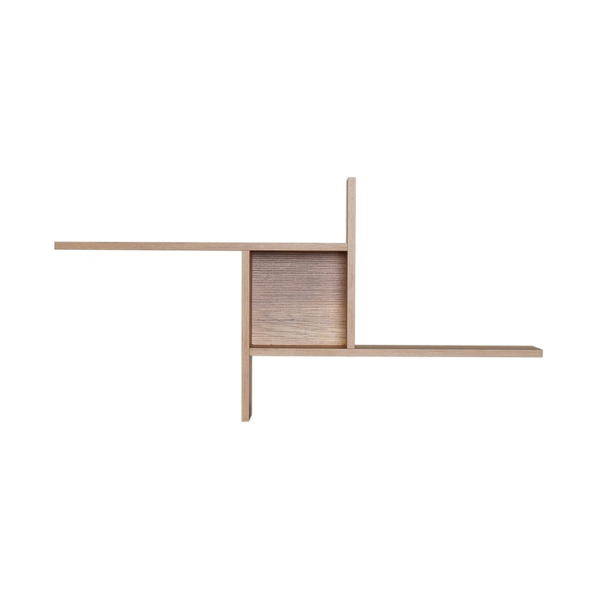 Wandregal 50x100 cm braun