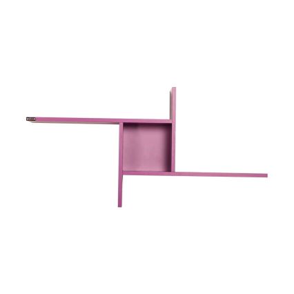 Wandregal 50x100 cm lila